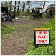 Flightline Sporting Fibre Wad Only Sign